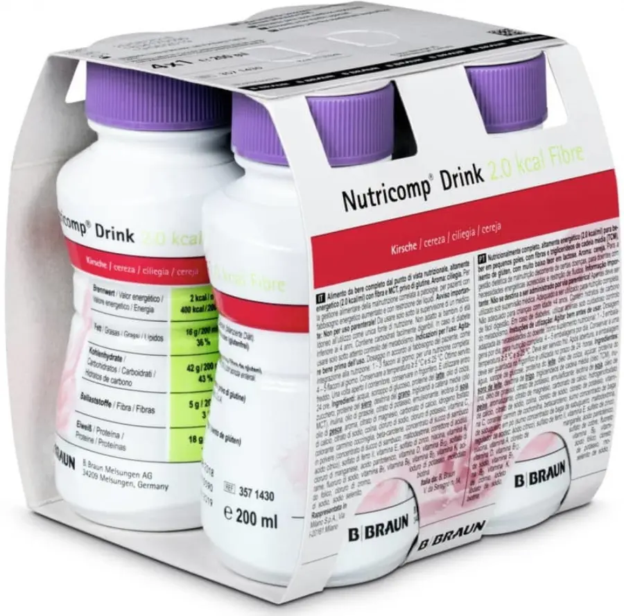 7241_NUTRICOMP DRINK 2.0 KCAL FIBRE TRESEN 4 X 200 ML